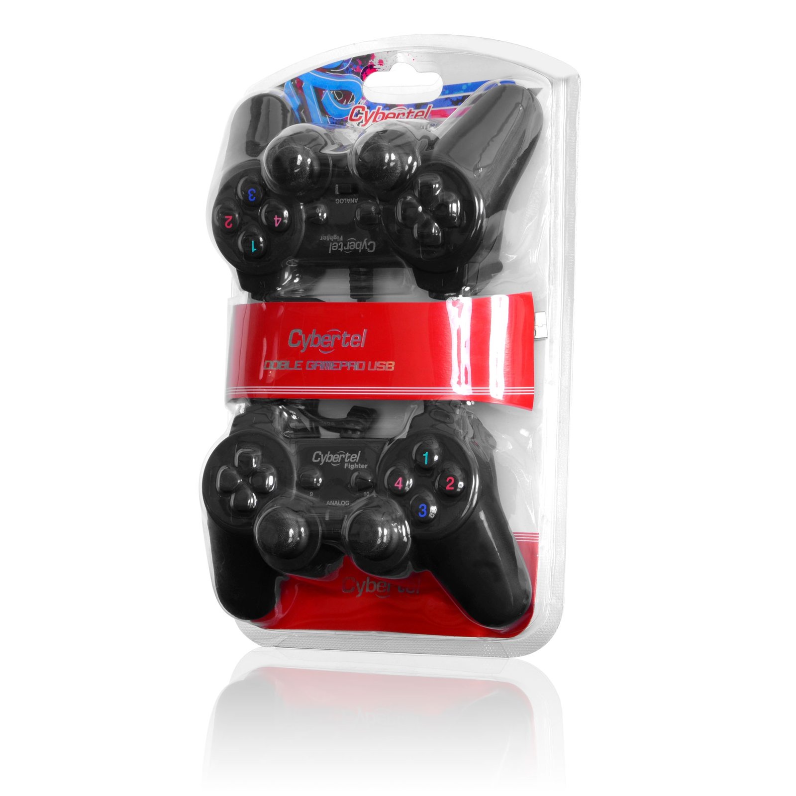 Joystick Game Pad Mando Doble Para Pc Halion