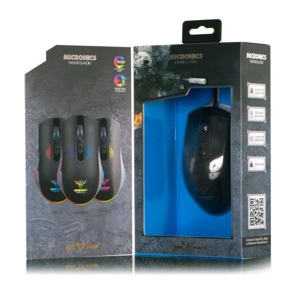 MOUSE GAMER MICRONICS RENEGADE - Imagen 12