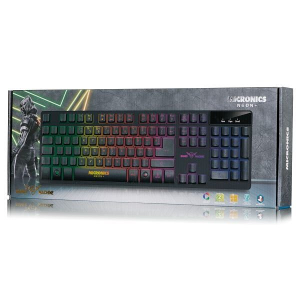 TECLADO GAMER NEON+ MIC K709+ - Imagen 3