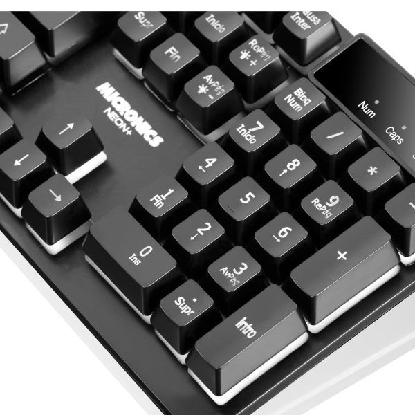 TECLADO GAMER NEON+ MIC K709+ - Imagen 7
