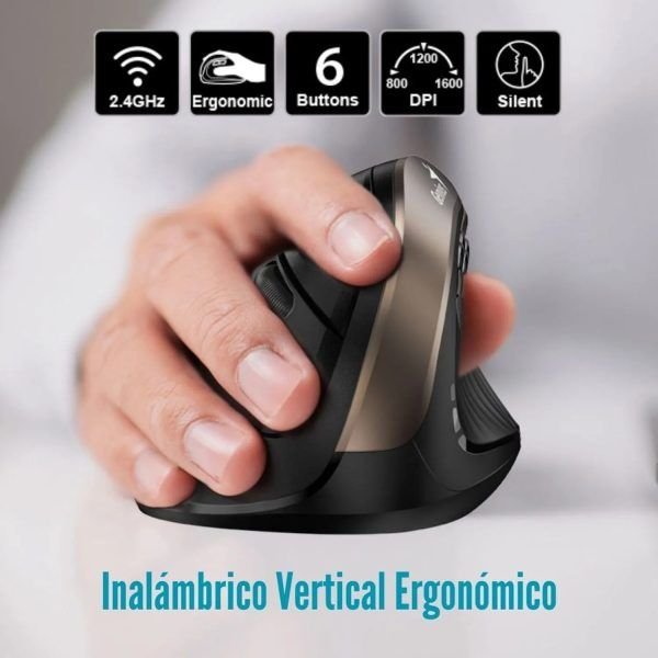 GENIUS ERGO 8250S MOUSE INALAMBRICO VERTICAL