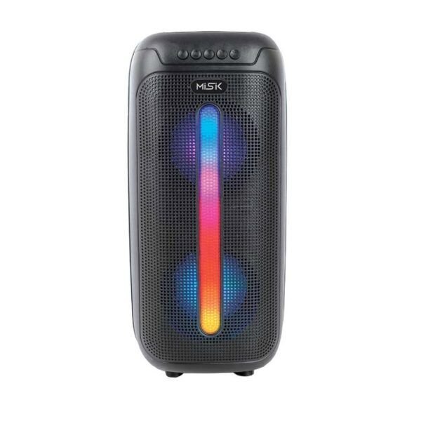 Parlante Bafle portátil con luces LED