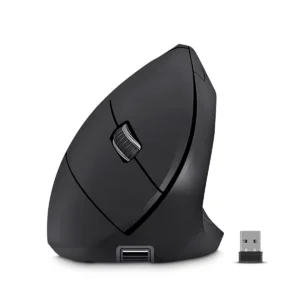 Mouse inalámbrico vertical Cybertel CYB M503RX para rabajar tranquilo