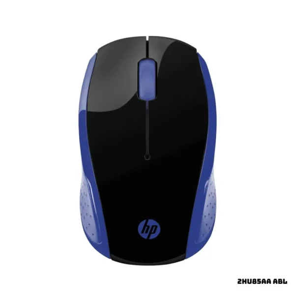mouse inlambrico hp 200 negro y azul